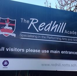 Inside Out Property  Services carrying works out at Redhill Academy Arnold: Click Here To View Larger Image